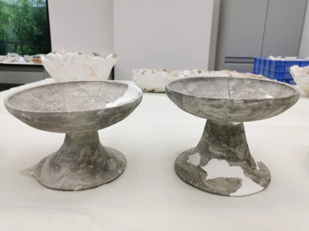 战国时期陶豆。来源：广州市文物考古研究院的微信公众号