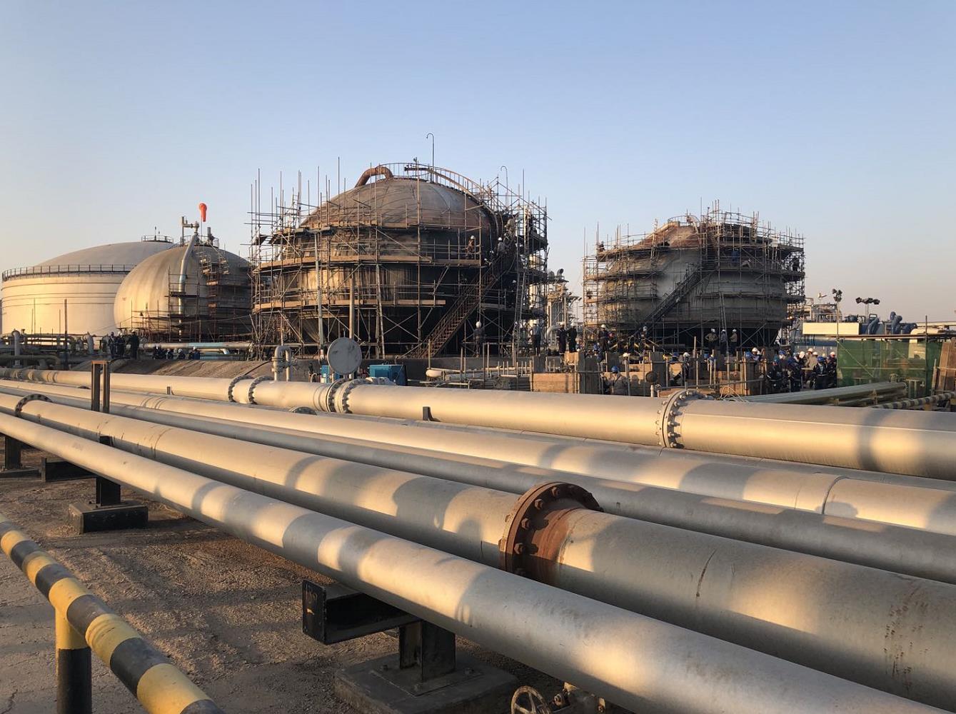 △沙特石油设施遇袭资料图 记者2019年9月拍摄