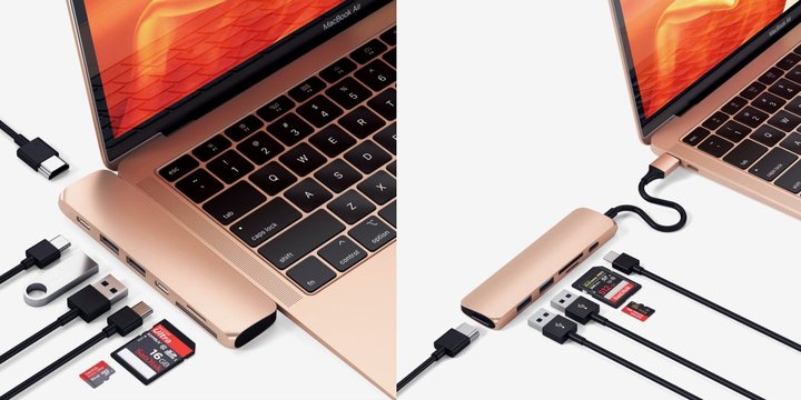  ▲ USB HUB 对某些产品不可或缺。 图片来自：9to5Mac